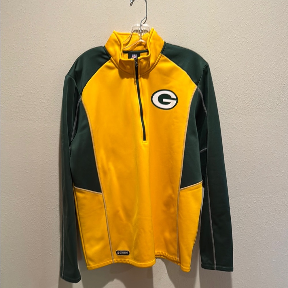 Green Bay Packers Yellow and Green Pullover